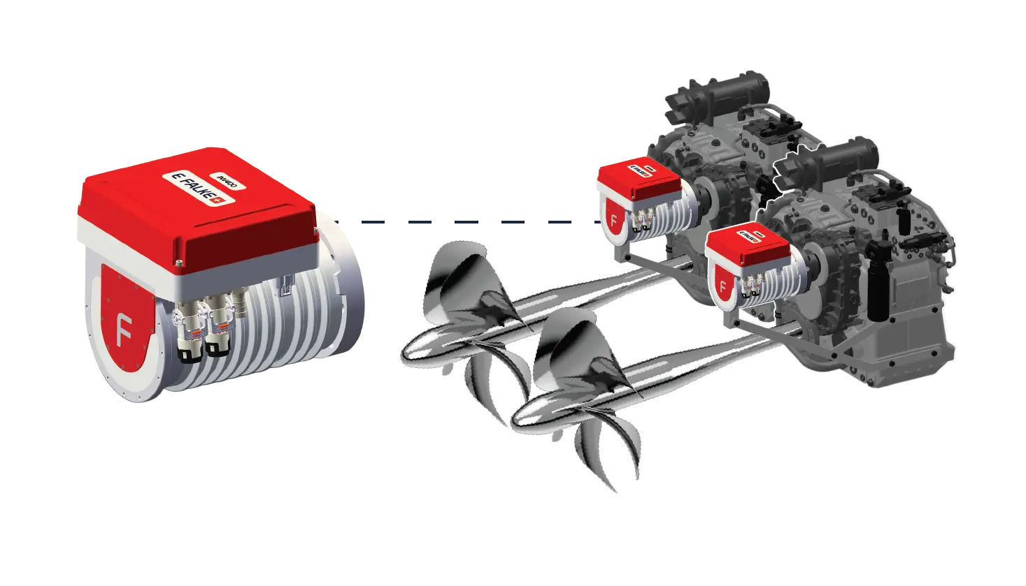 EPM300 hybrid marine propulsion module